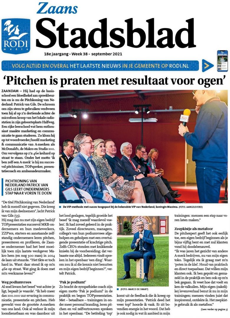 Interview Zaans Stadsblad